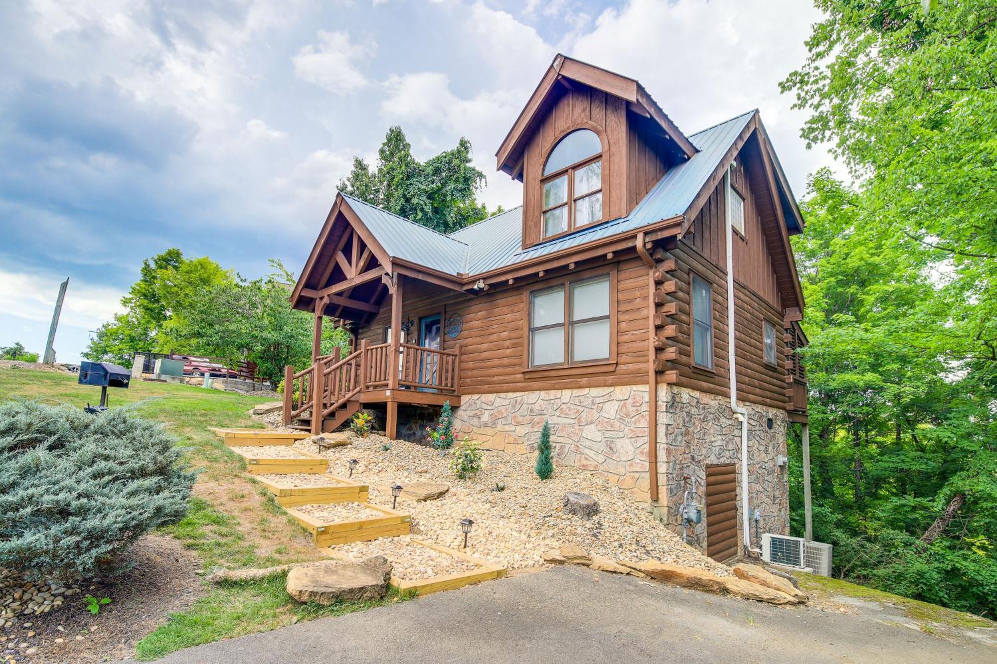 Pigeon Forge Cabin Premier Location And Hot Tub Kültér fotó